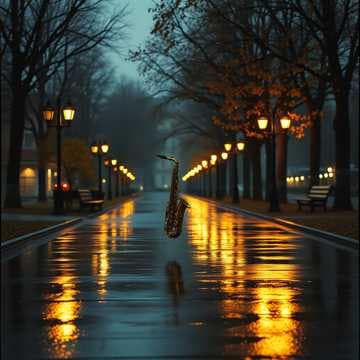 Вечер осенний