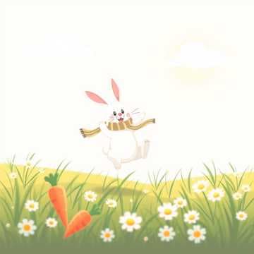 跳跳的小兔子