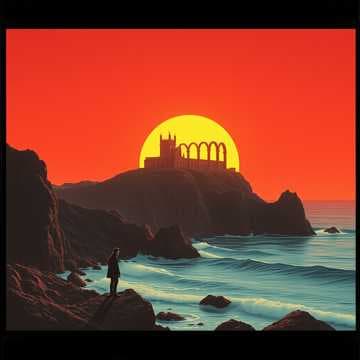 Алеет закат