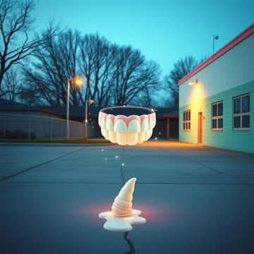 张梦瑶的牙齿有点疼